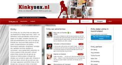 Desktop Screenshot of kinkysex.nl